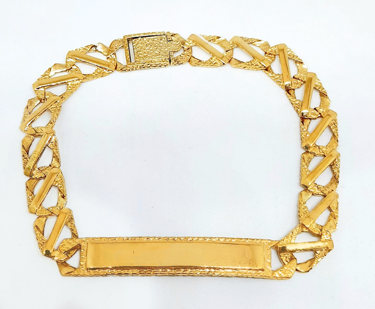 Gold Gent ID Band